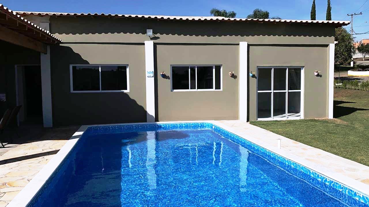 Casa 3 dorms(2 suites), piscina em Condomínio de Araçoiaba da Serra SP