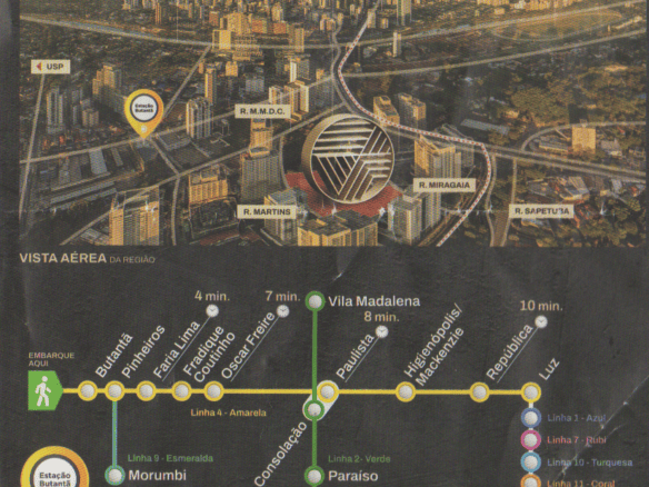 Vértice Butantã – 300 metros da Estação